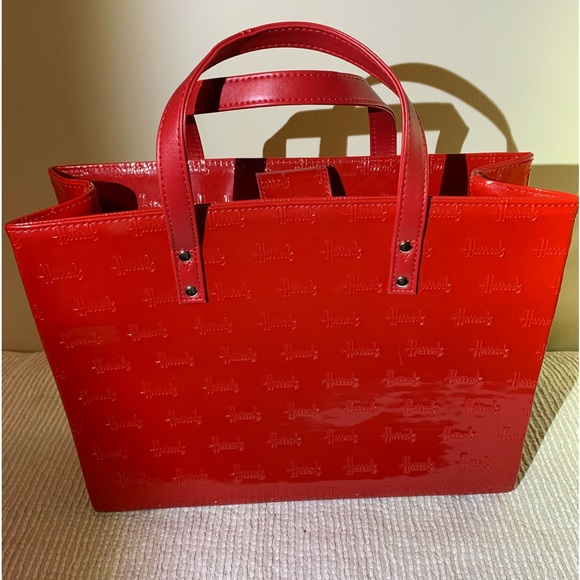 Harrods Bags Harrods Red Bag Poshmark